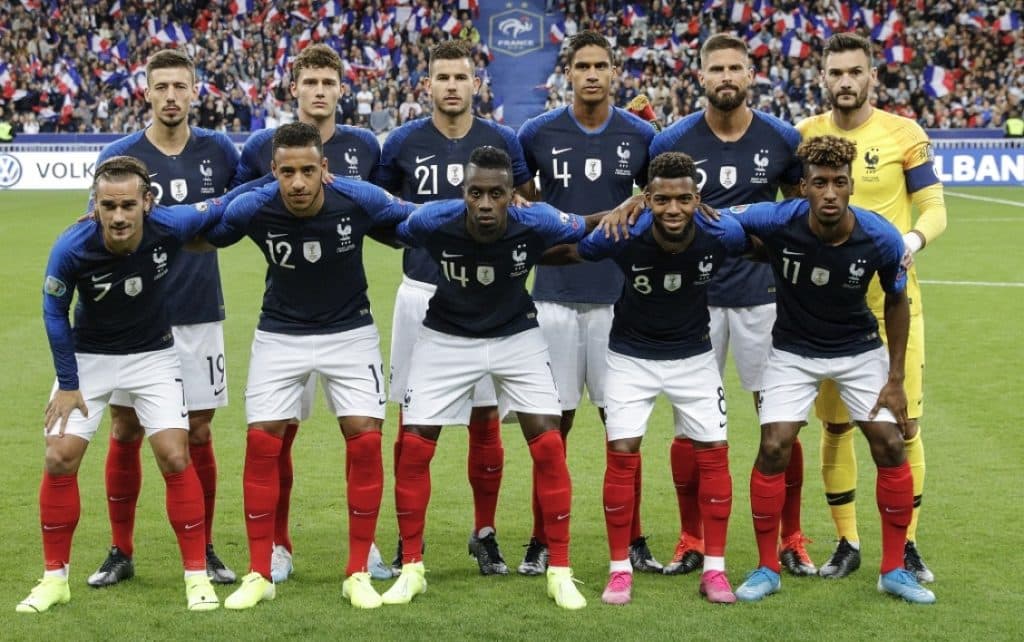 Equipe de France nouveau maillot Euro 2020