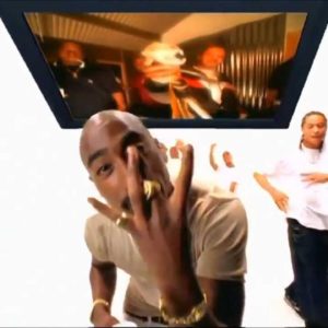 Tupac dans le clip de hit em up