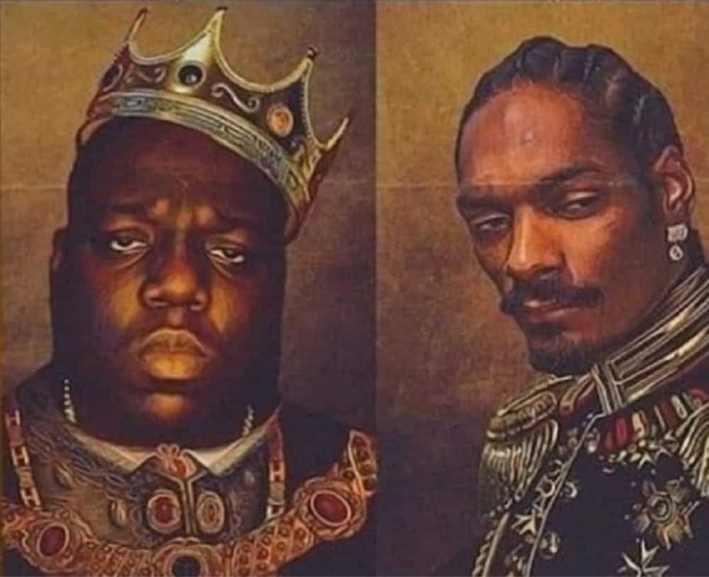 Snoop Dogg Biggie par Barron Claiborne