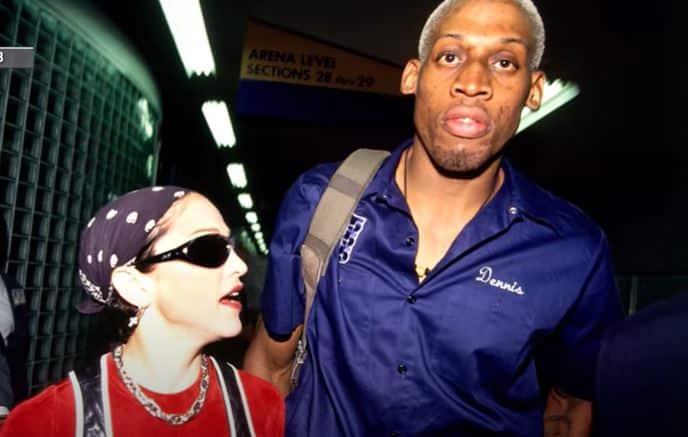 Dennis Rodman et le casino, l'histoire de Madonna