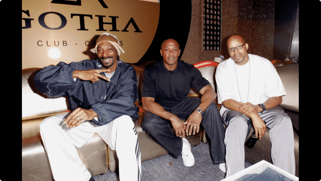 Warren G Snoop Dogg et Dr Dre se retrouvent