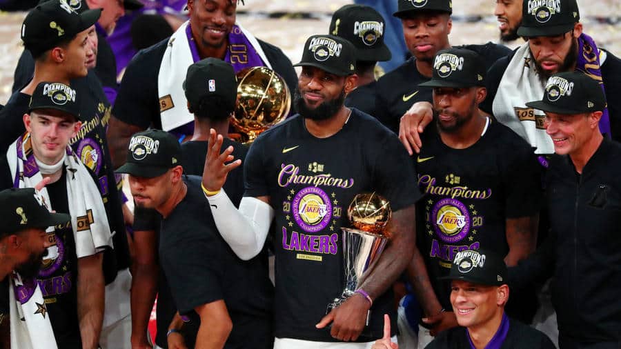 Les Lakers champions NBA 2020