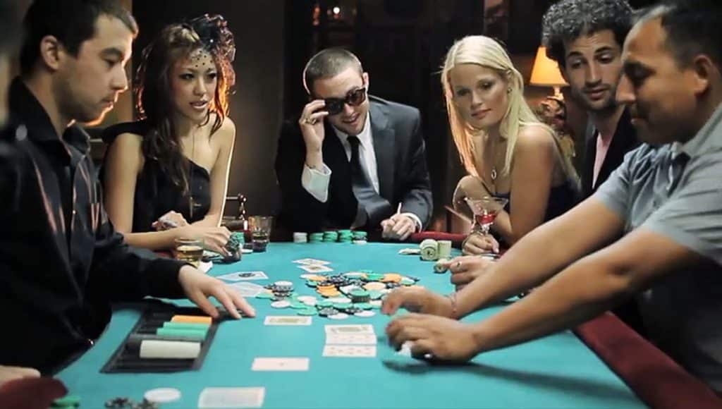 le casino dans les clip de rap