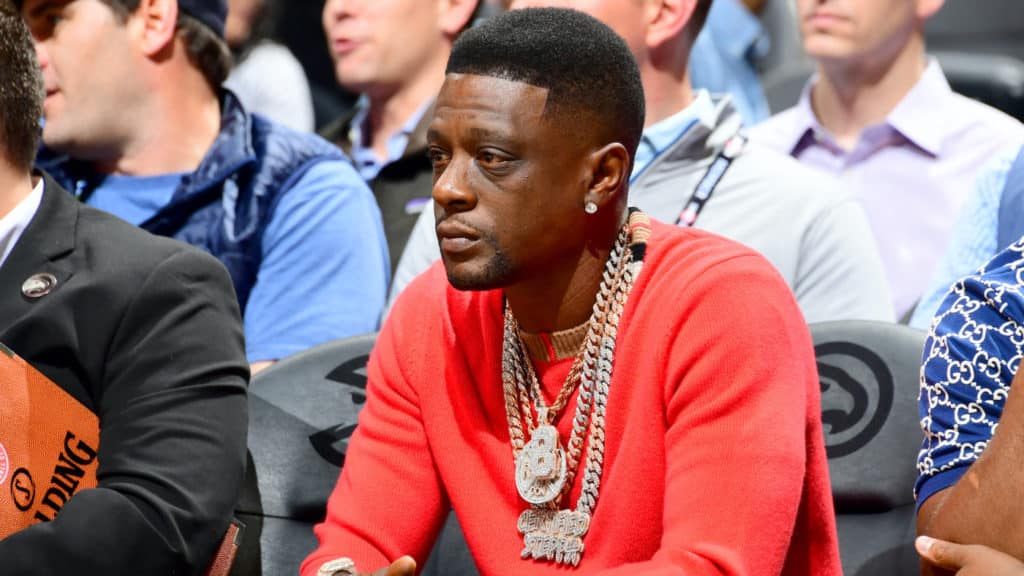 Boosie Badazz a reçu une balle dans la jambe