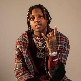 Photo de Lil Durk pour son projet "The Voice"