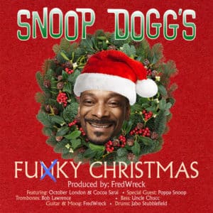 Pochette de l'EP "Funky Christmas" de Snoop Dogg