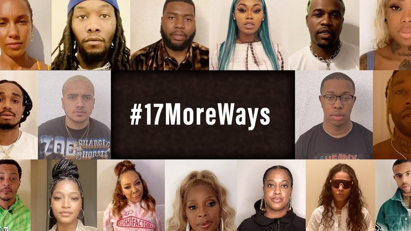 Plusieurs artistes américains s’associent pour l’initiative antiraciste « 17 More Ways »