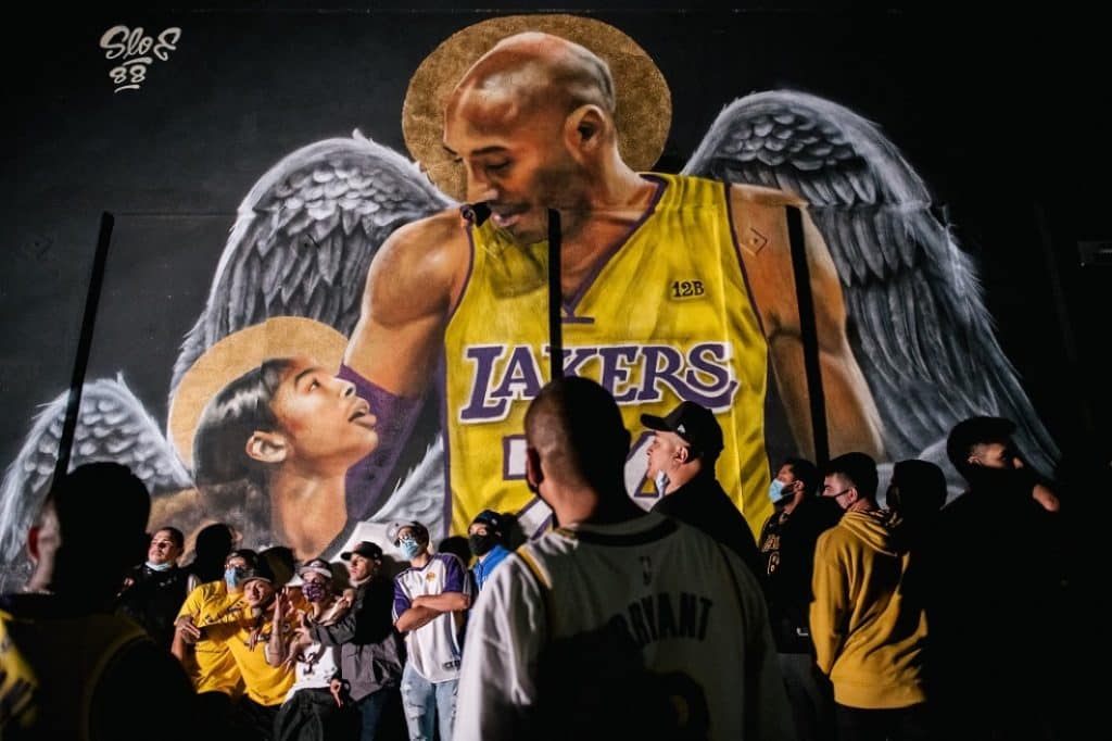 De nombreux hommages pour les 1 an du décès de Kobe Bryant