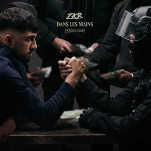 cover du premier album de Zkr "Dans les mains"