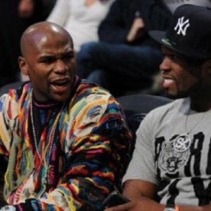 50 Cent Floyd Mayweather boxe match
