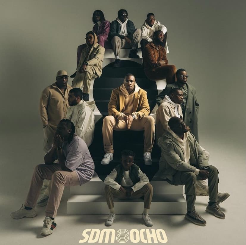 Pochette de l'album "Ocho" de SDM