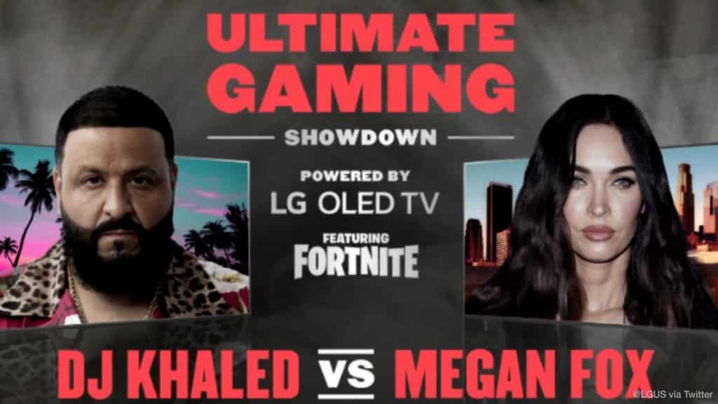 dj khaled affronte megan fox sur fortnite