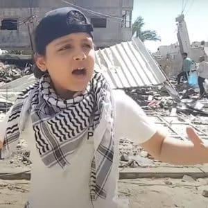 Un enfant palestinien reprend Eminem pour dénoncer la situation en Palestine
