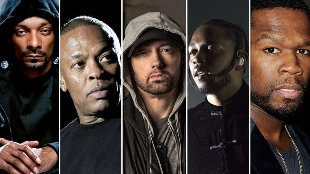 snoop dogg dr dre eminem kendrick lamar 50 cent