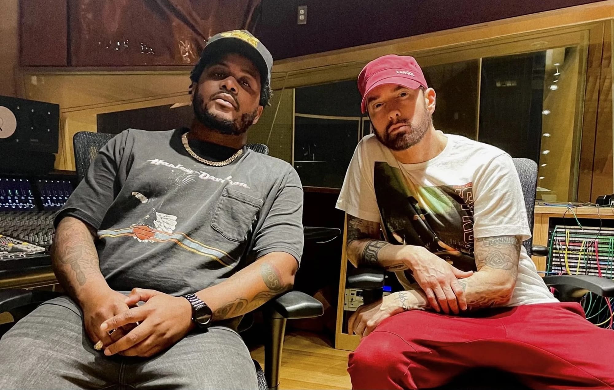 GRIP, signé par le label Shady Records de Eminem, revient sur sa rencontre avec le G.O.A.T