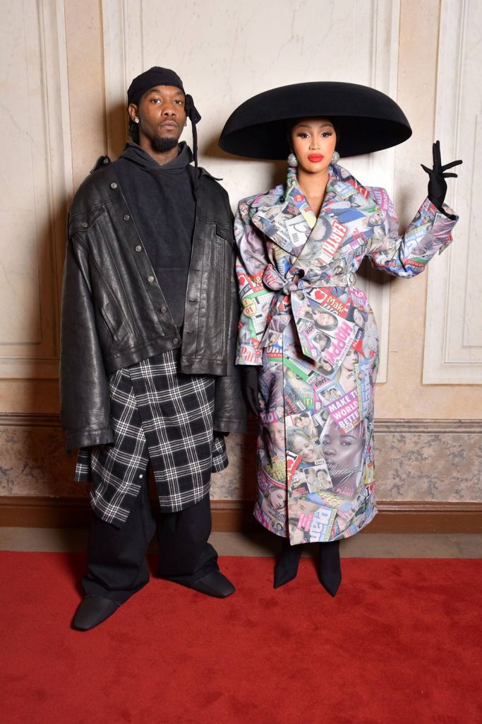 CARDI B & OFFSET/DEFILE BALENCIAGA