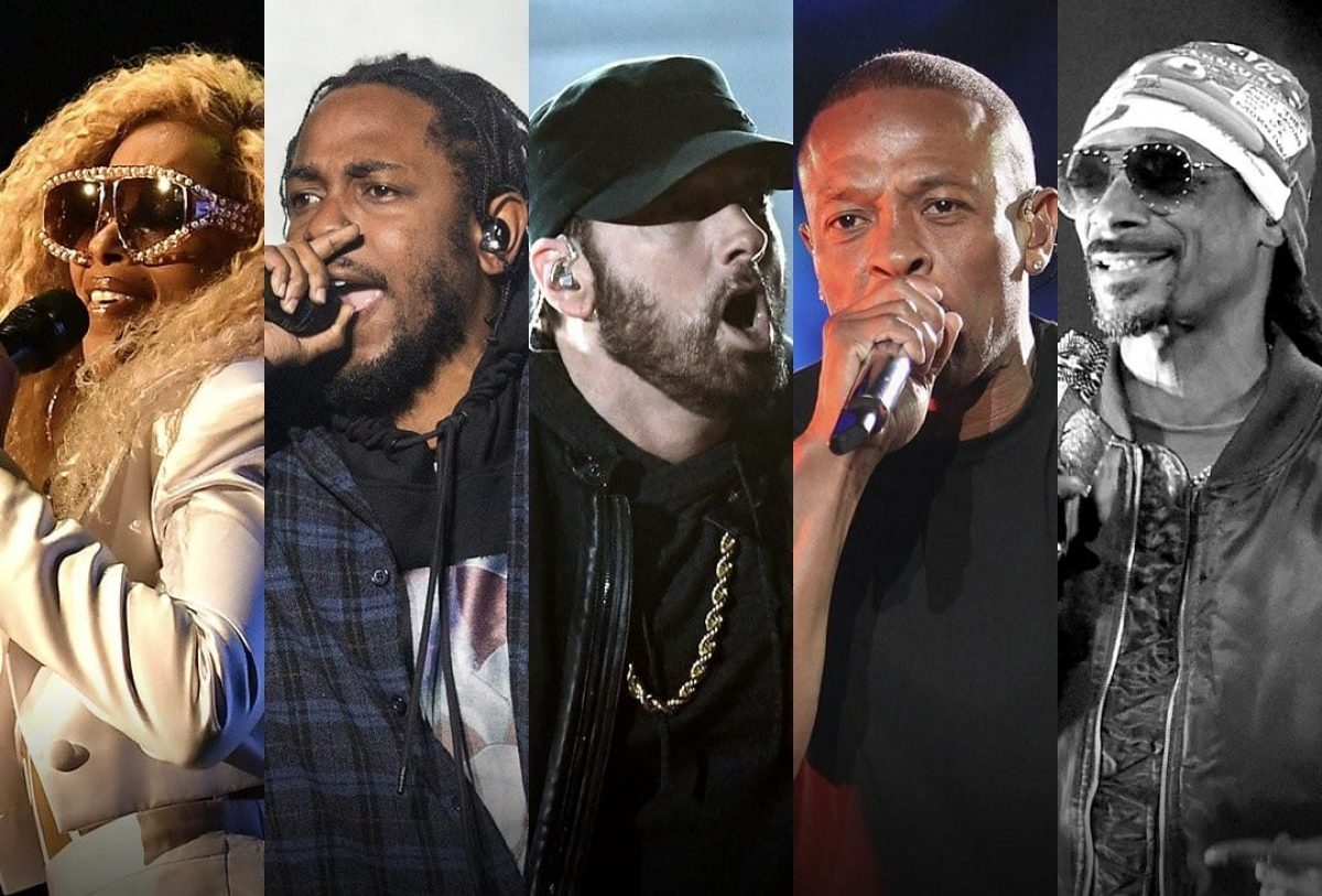 Dr. Dre, Snoop Dogg, Eminem, Mary J. Blige & Kendrick Lamar