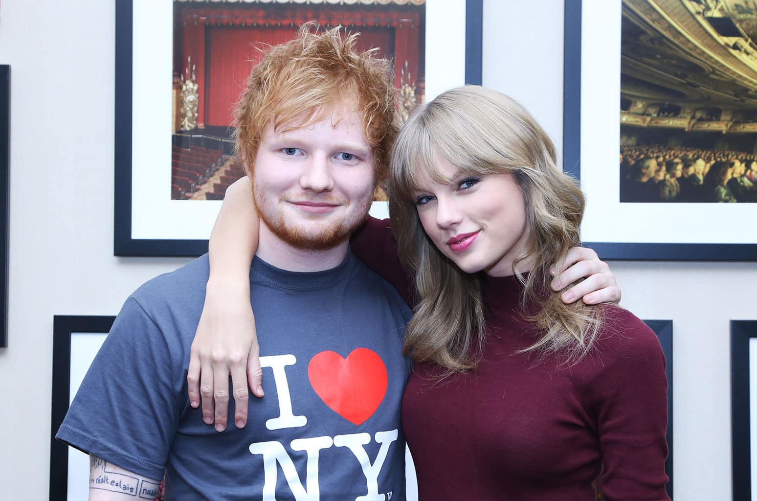 Ed Sheeran et Taylor Swift font la plus haute entrée dans le hit-parade britannique avec « The Joker and The Queen »