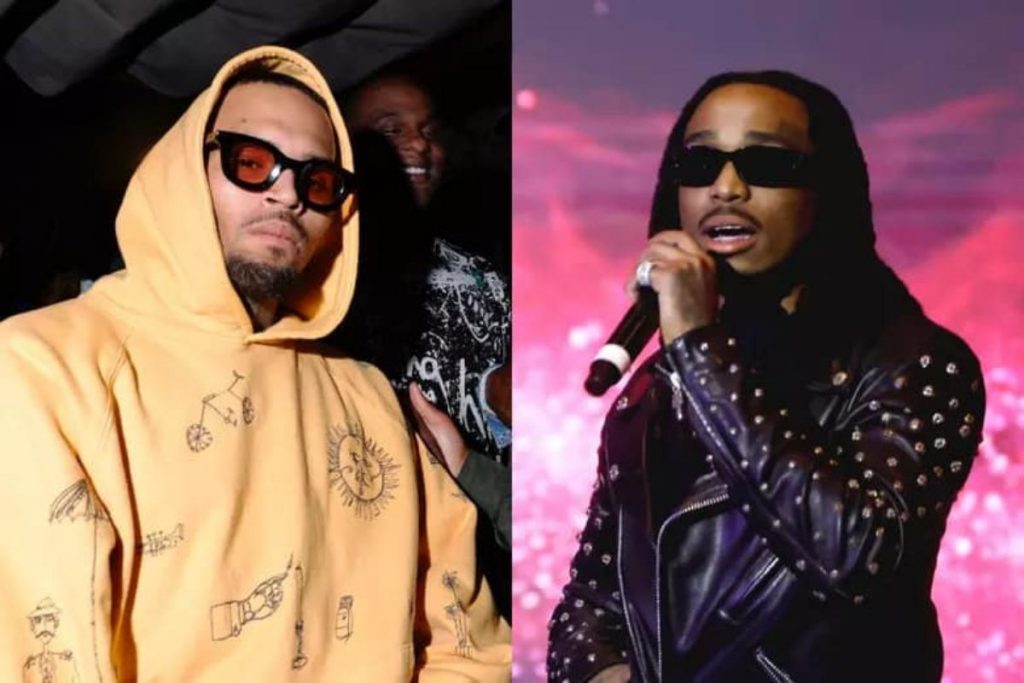 Chris Brown à Quavo