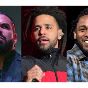 Kendrick Lamar Drake J. Cole