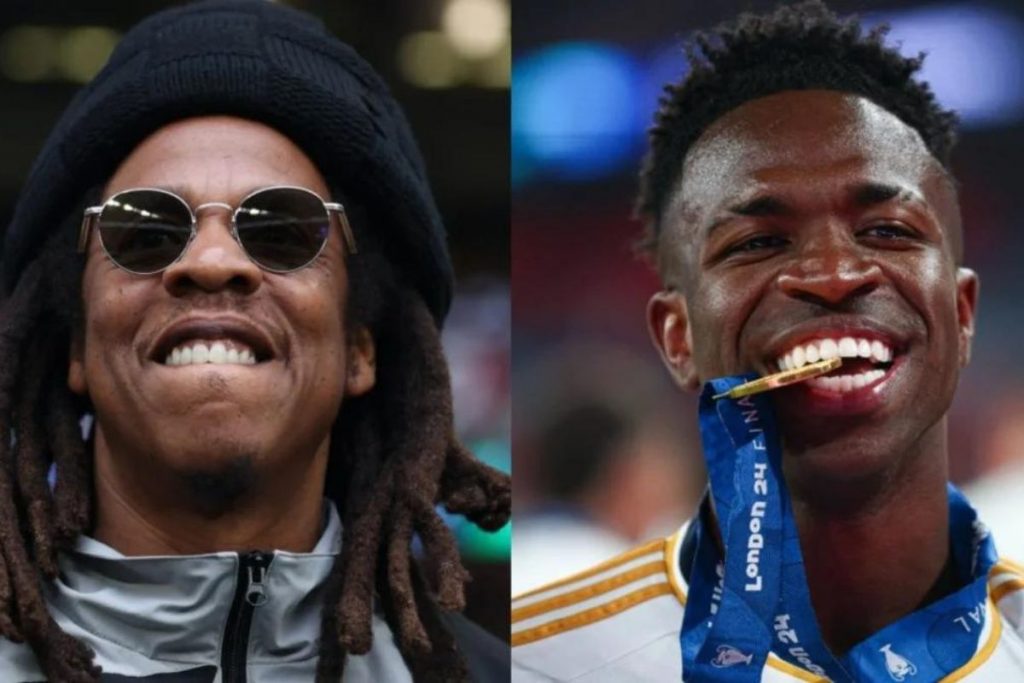 Jay-Z célèbre avec Vinicius Jr