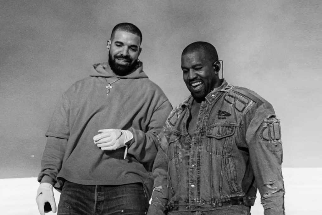 Drake et Kanye West