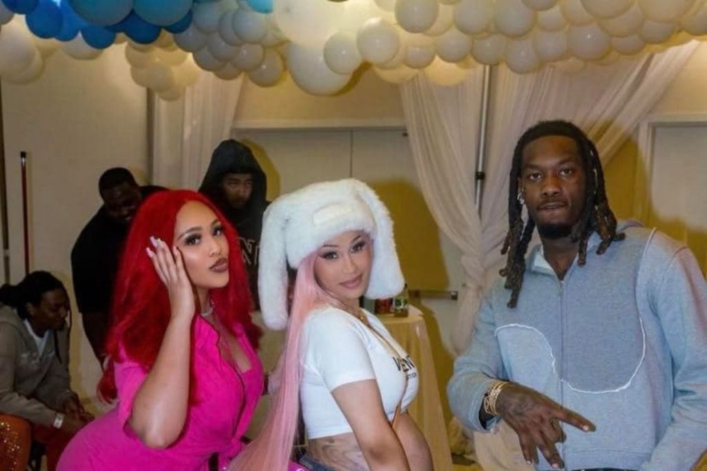 Cardi B et Offset anniversaire de Wave