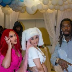 Cardi B et Offset anniversaire de Wave