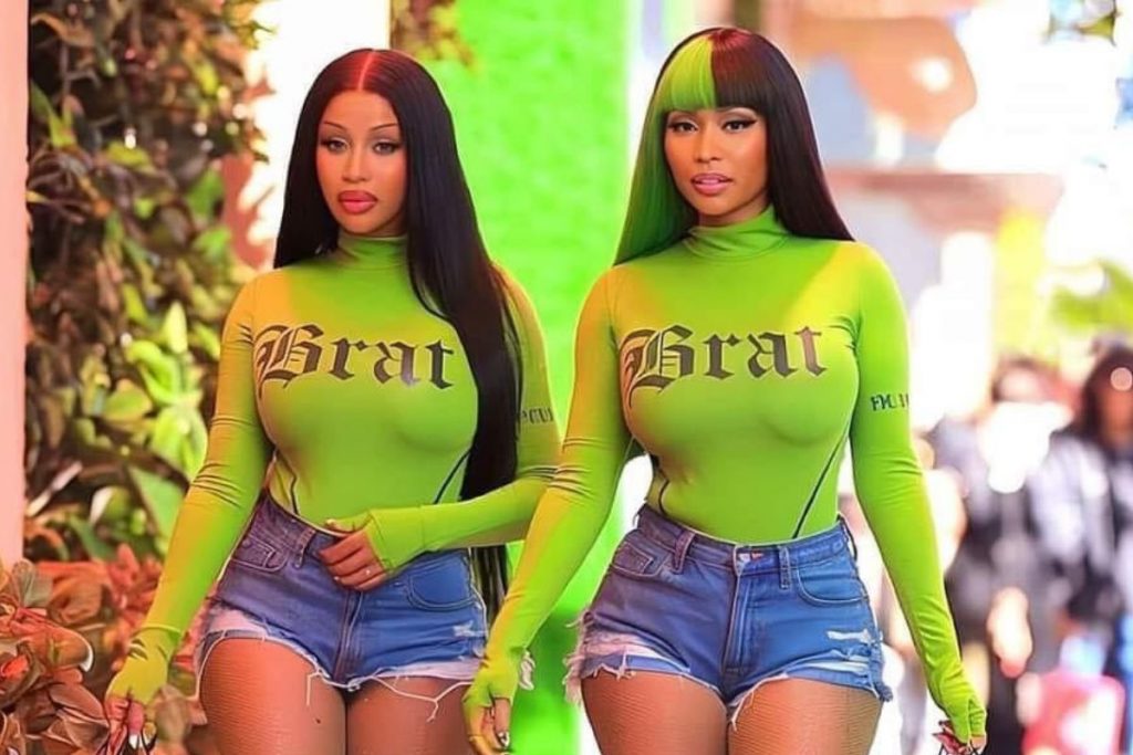 Cardi B copier Nicki Minaj