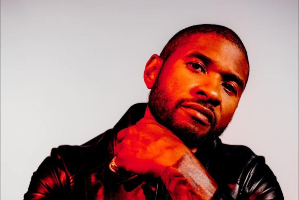 Usher rejoint candidate Kamala Harris