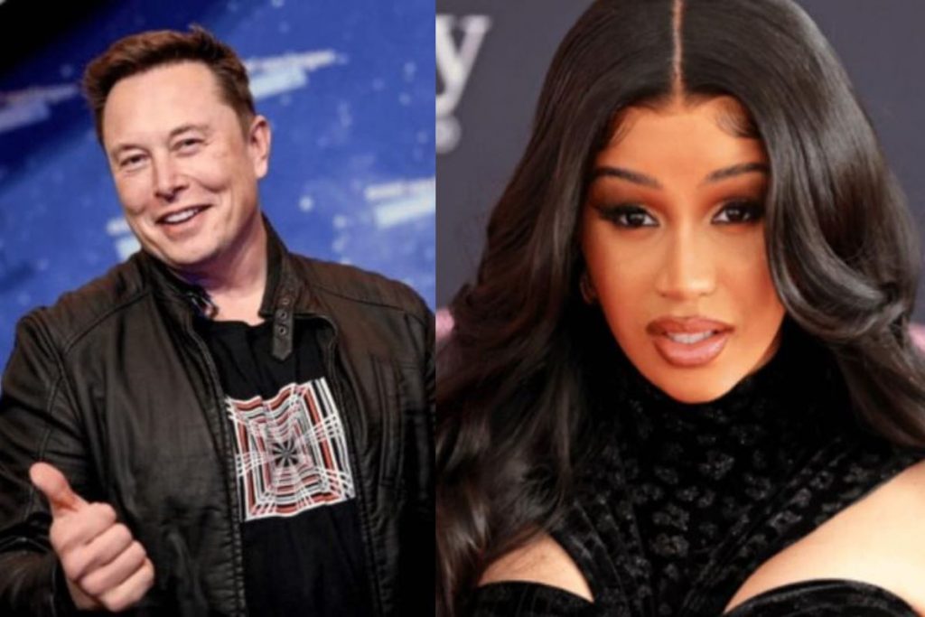 Cardi B Elon Musk