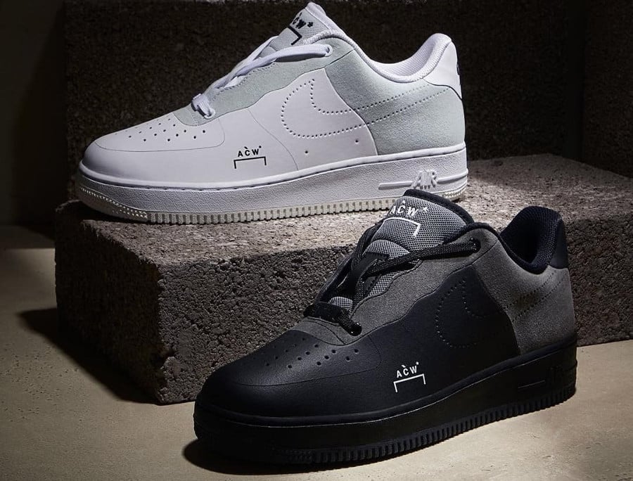 Nike Air Force 1 Low A-Cold-Wall White & Black image 7
