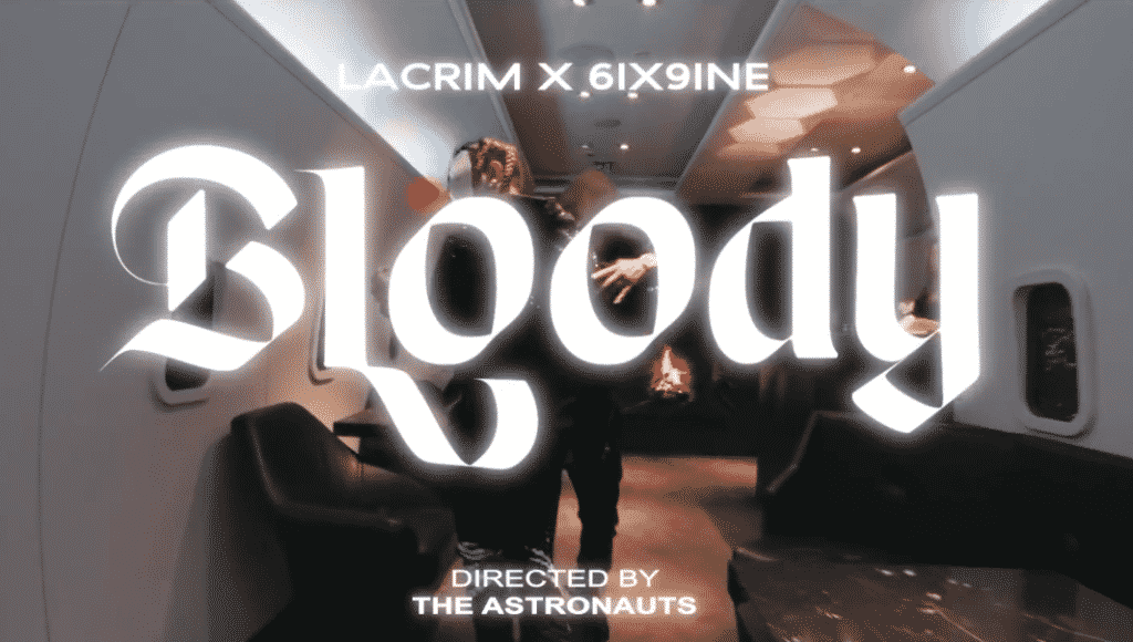 image bloody clip 6ix9ine Lacrim 7/2/19