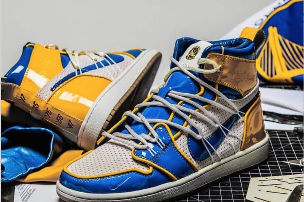 image Air Jordan 1 x Warriors 7