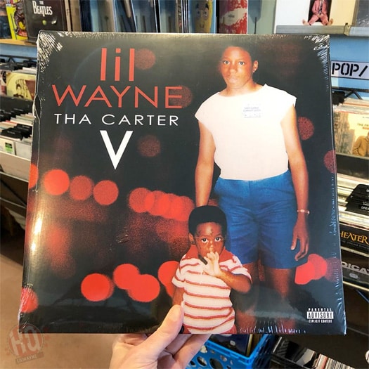 image lil wayne tha carter V vinyle