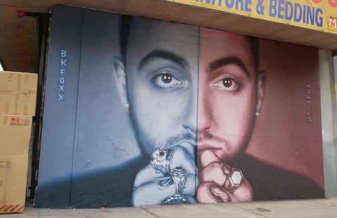 image mac miller mur brooklyn 2019