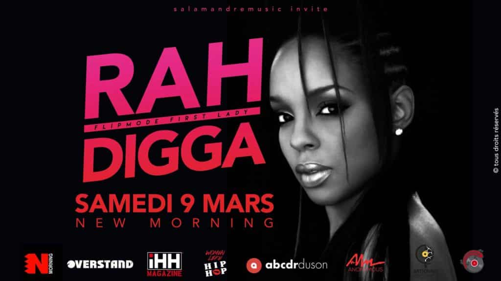 image rah digga concert paris 9 mars 1/02 2019